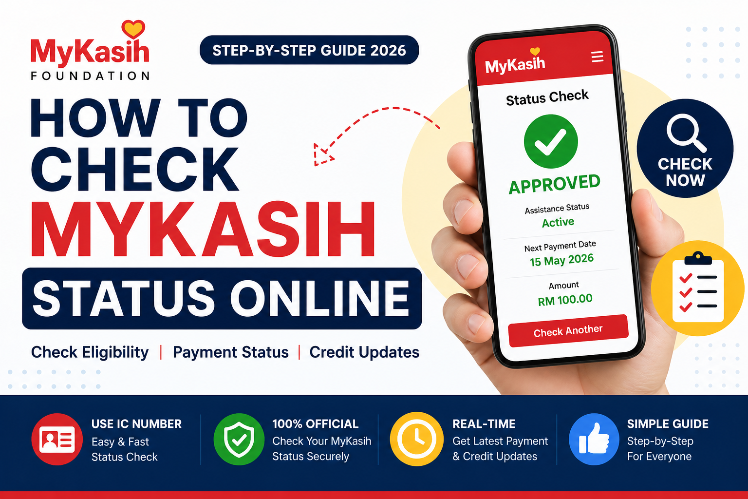 MyKasih Status Check