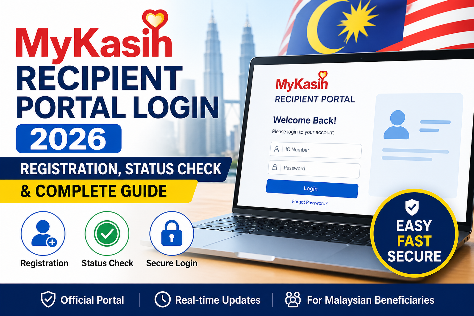MyKasih Recipient Portal Login