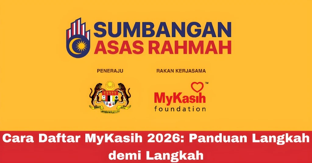 Cara Daftar MyKasih 1 cara daftar mykasih