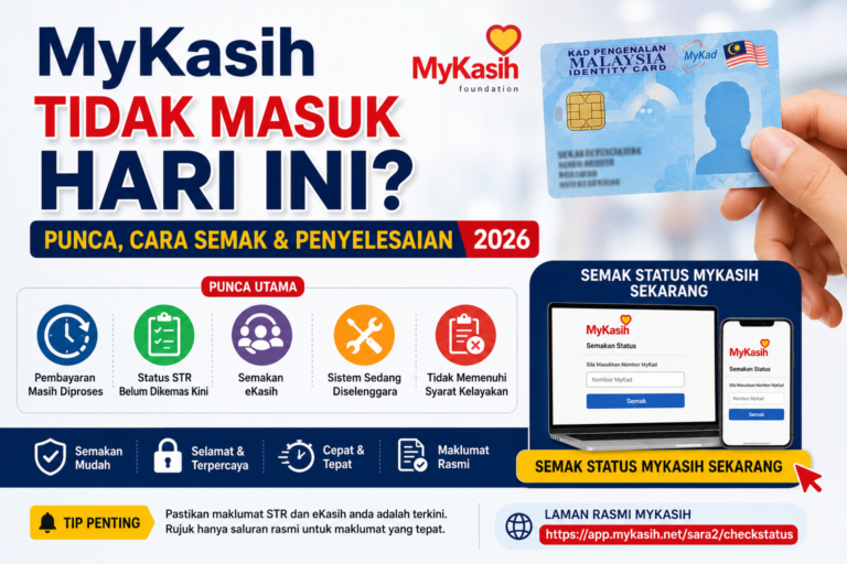 MyKasih Tidak Masuk Hari Ini