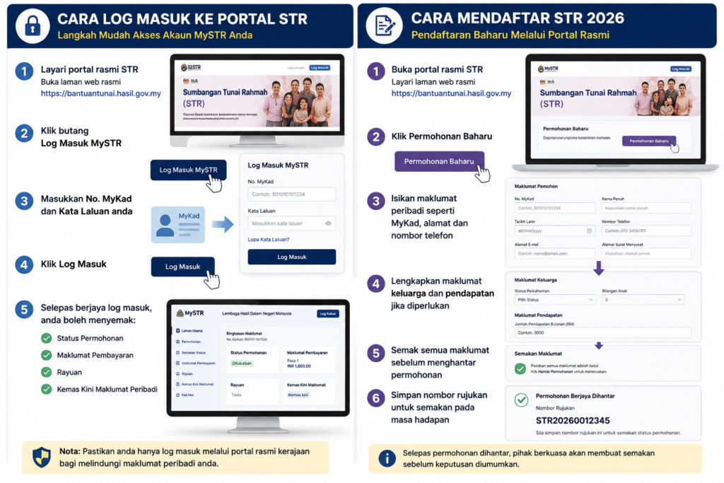 STR 2026 Login and Registration Guide