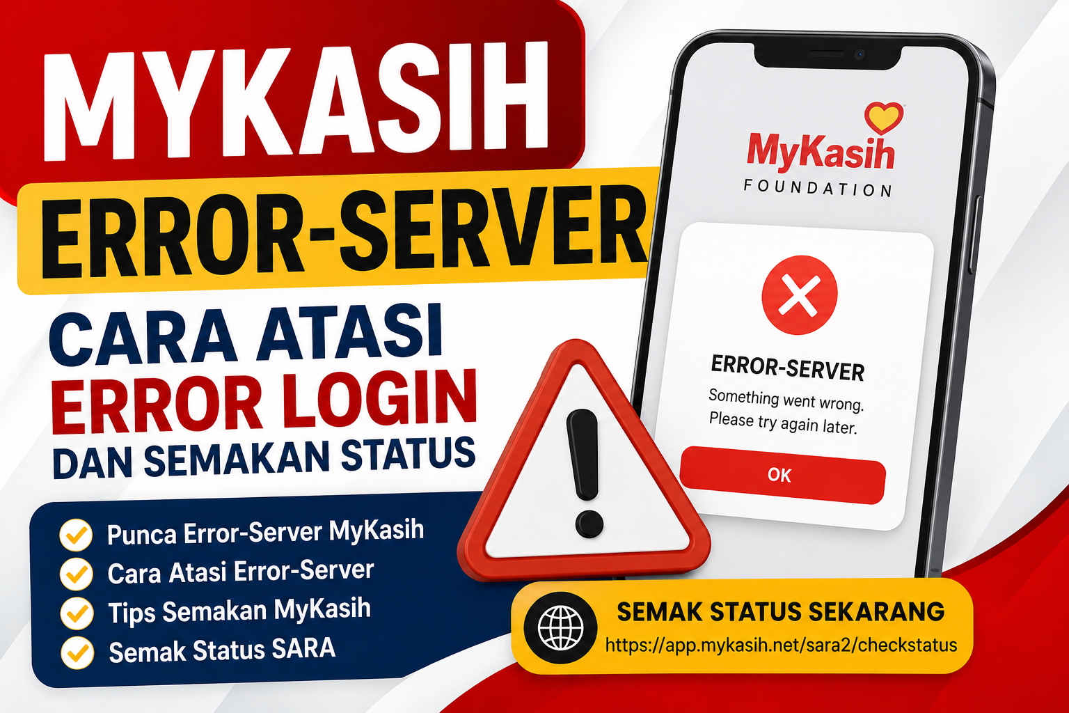MyKasih Error Server Cara Atasi Error Login 1 MyKasih Error Server
